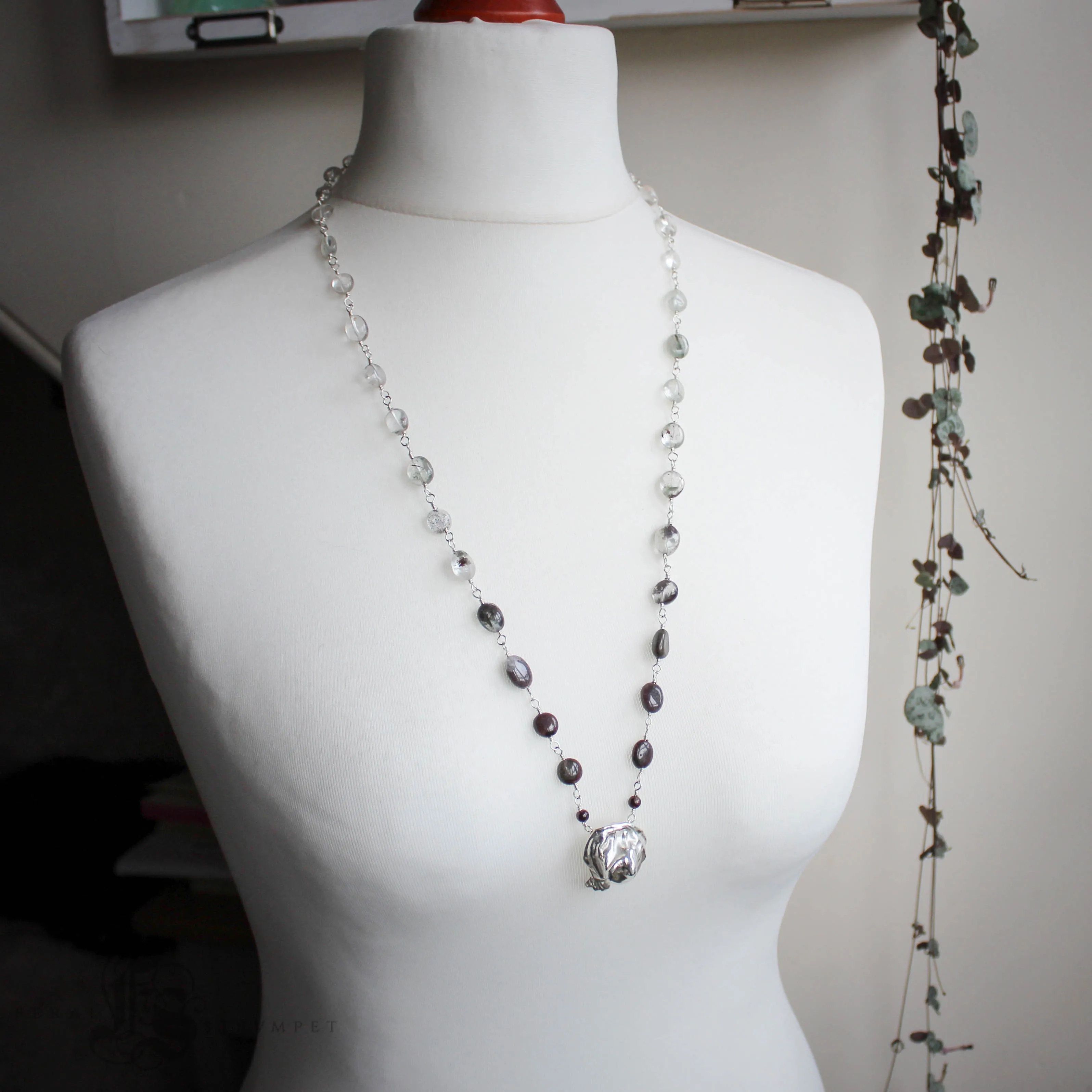 Tide Pool Sterling Silver Necklace