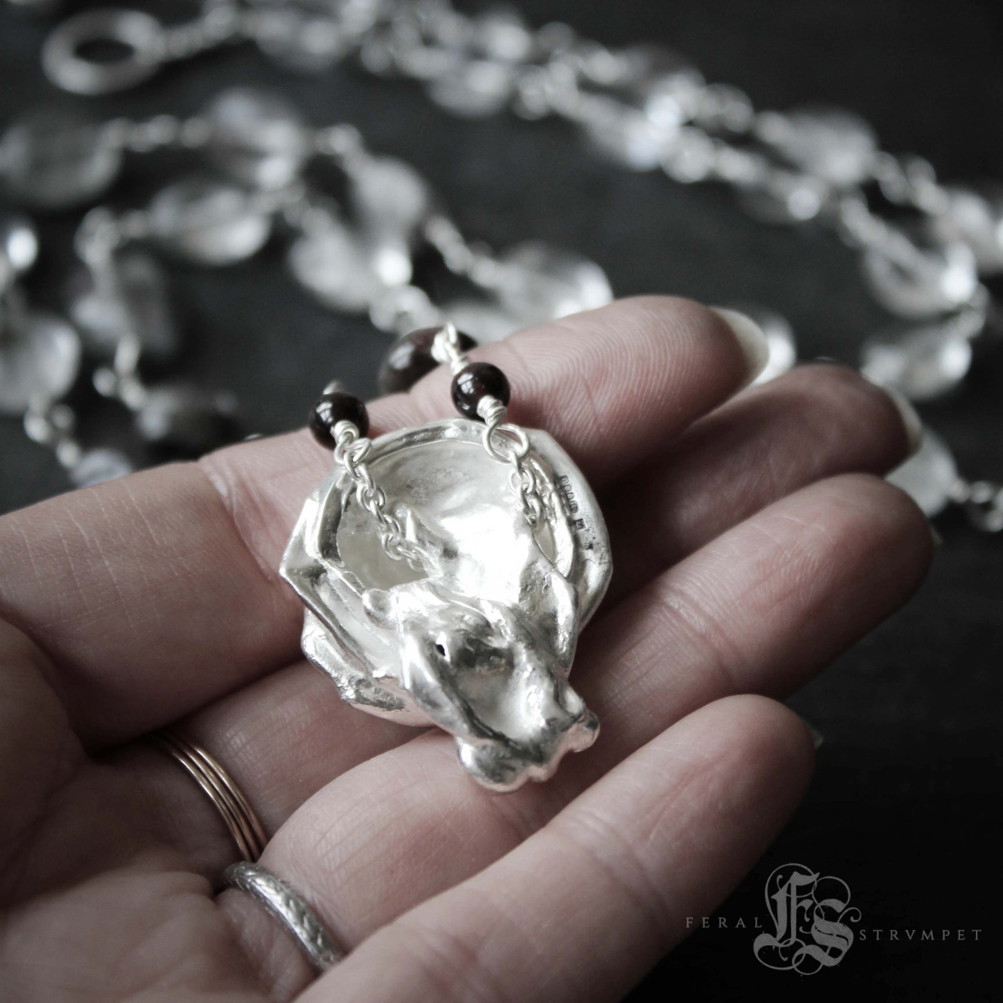 Tide Pool Sterling Silver Necklace