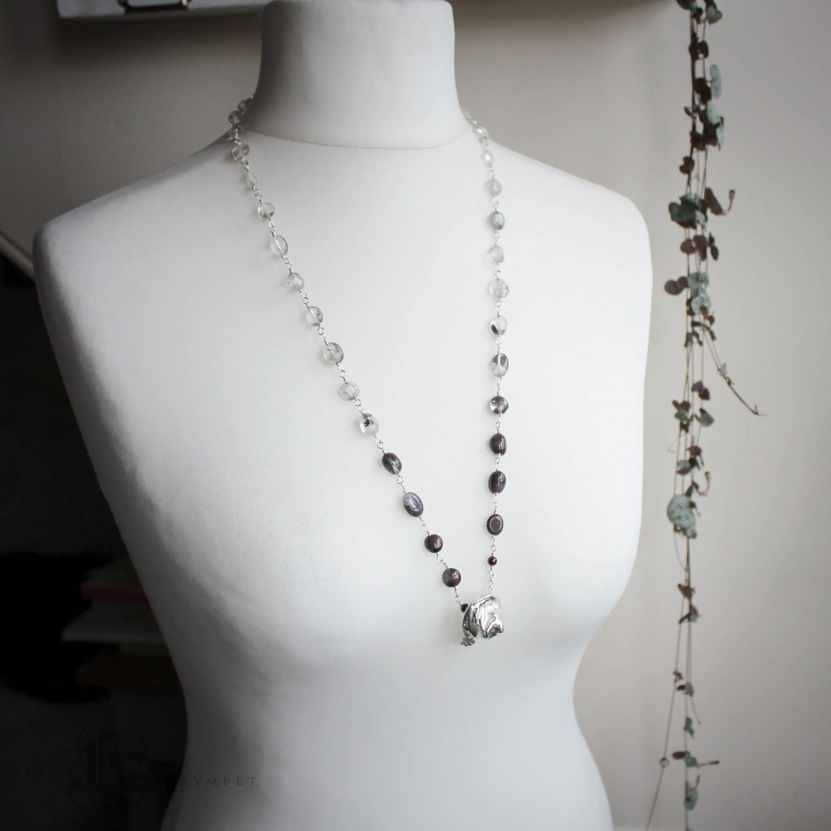 Tide Pool Sterling Silver Necklace