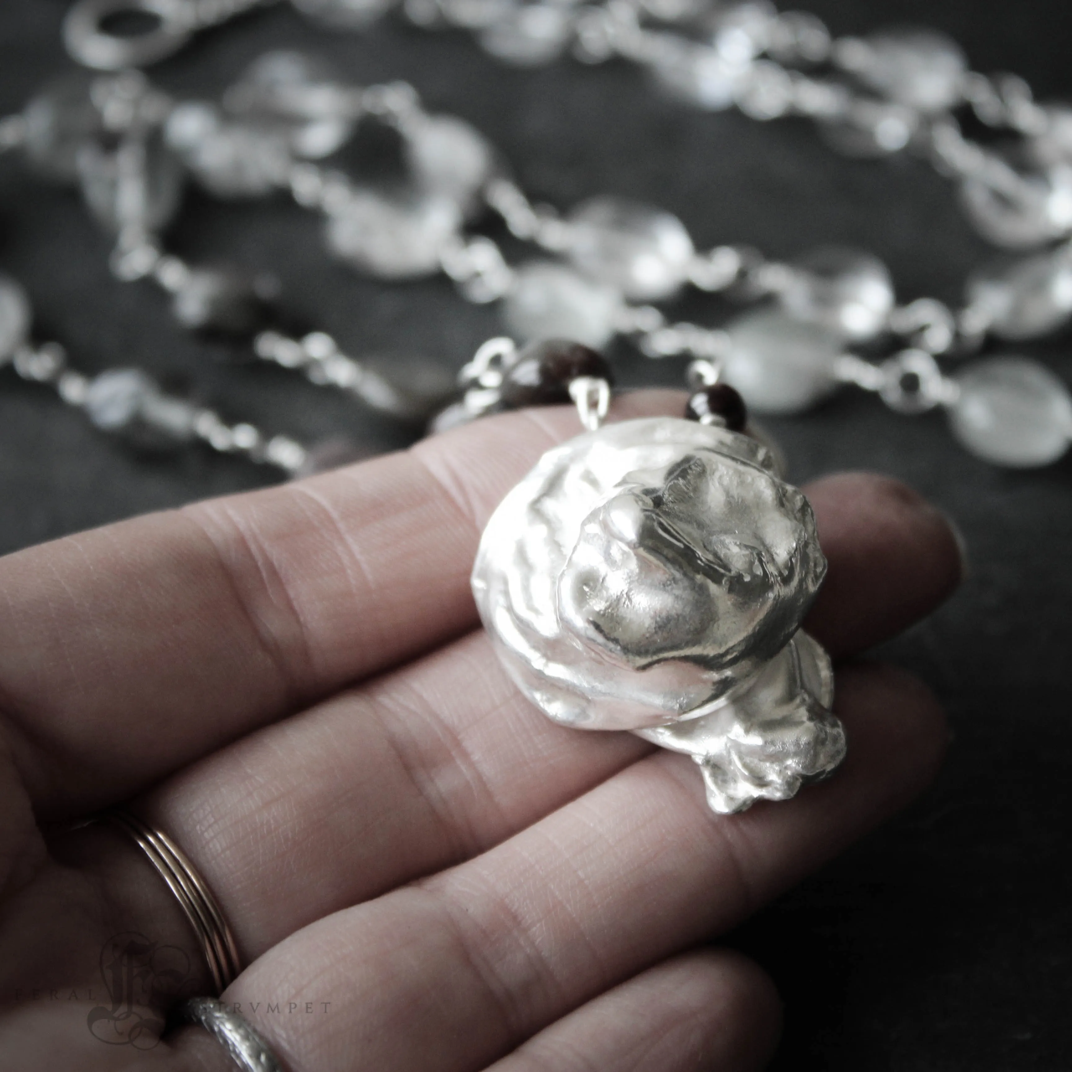 Tide Pool Sterling Silver Necklace