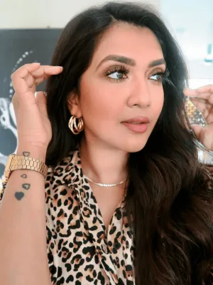 Vithya Visvendra In Triple Hoop Earrings Gold