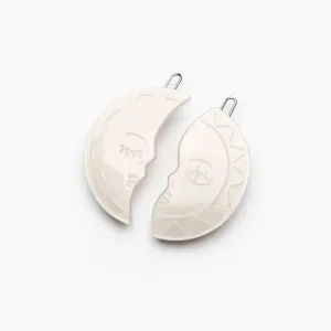 Winona Irene Sun and Moon Barrette Set